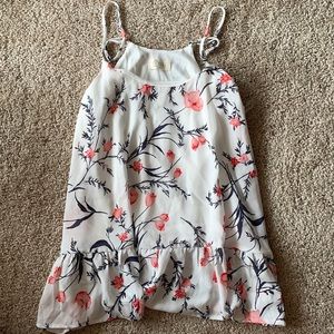 NEVER WORN Flowy floral tank top